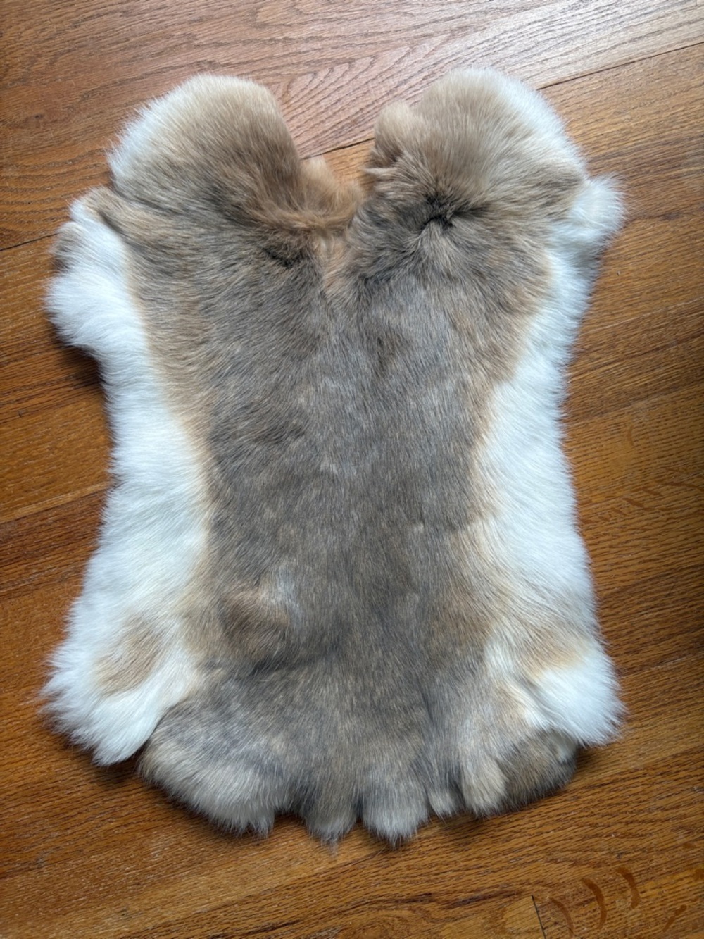 A287 rabbit pelt crafts decor